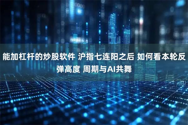 能加杠杆的炒股软件 沪指七连阳之后 如何看本轮反弹高度 周期与AI共舞